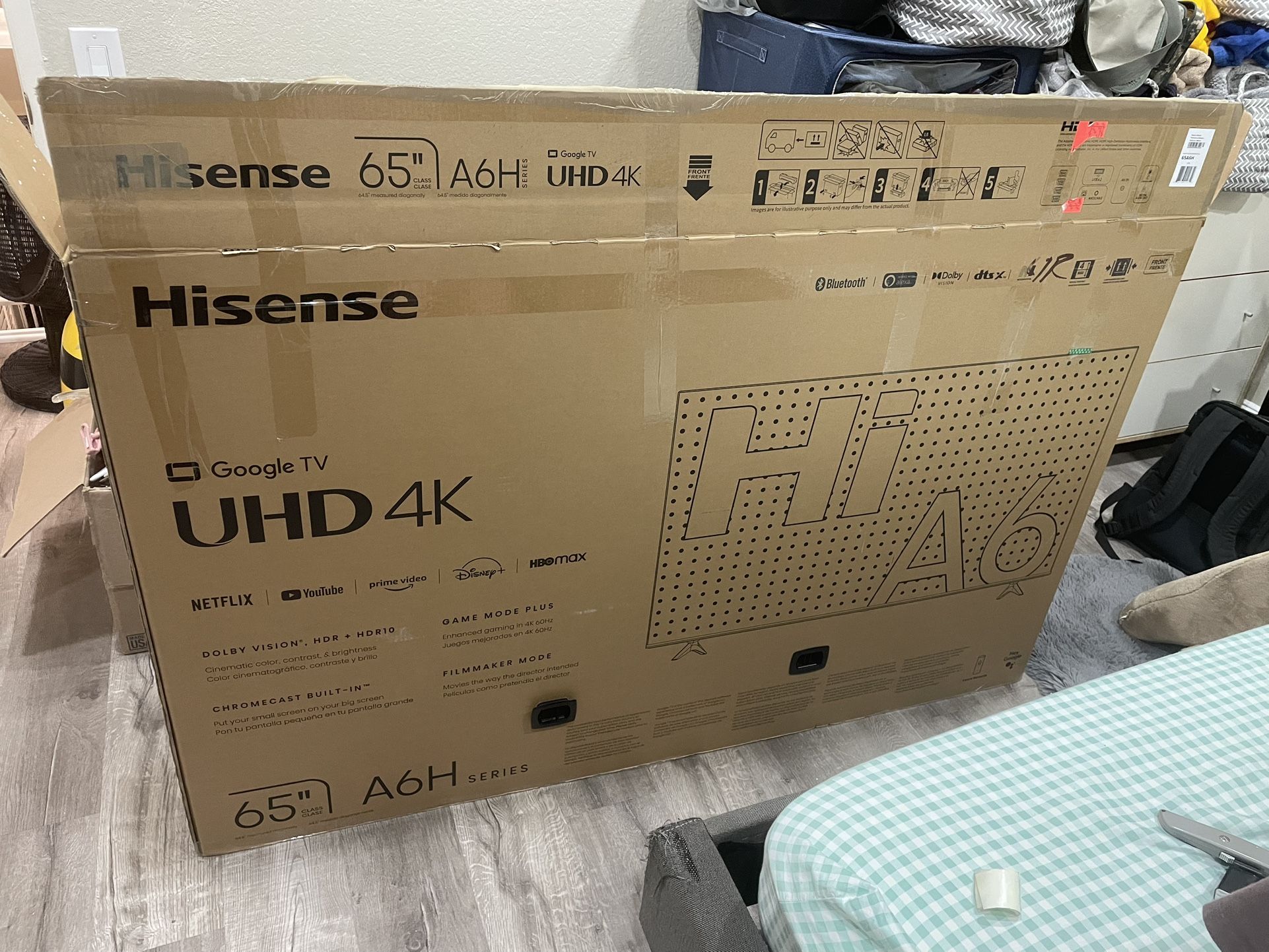 TV Box 65” FREE
