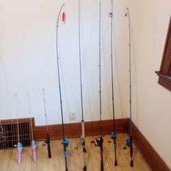 FISHING RODS GOOD CONDITION 