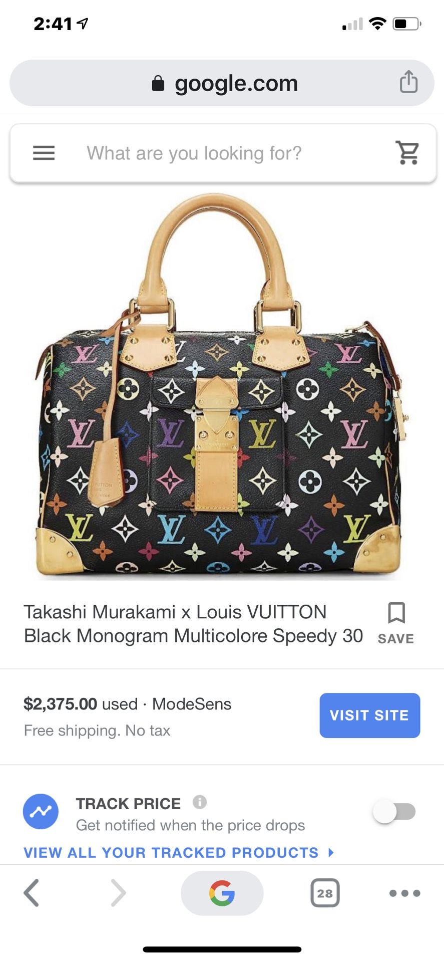 Louis Vuitton Takashi Murakawi Multicolor Monogram.