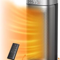 Dreo Space Heaters for Indoor Use, 1500W Fast Heating Portable Heaters with Remote,