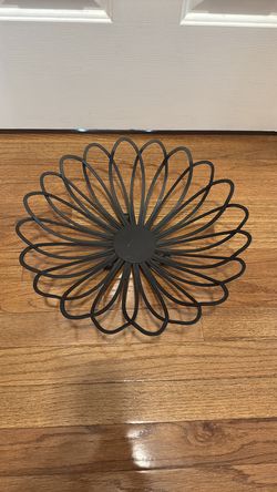 15” Metal Decorative Centerpiece bowl for fruits, mail, decor, etc