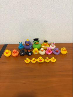 Rubber Duck Collection Lot Assorted Novelty Ducks