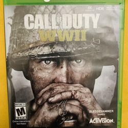 Call Of Duty WWII For Xbox One