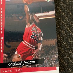 Michael Jordan Upper deck 1993 Hang Time