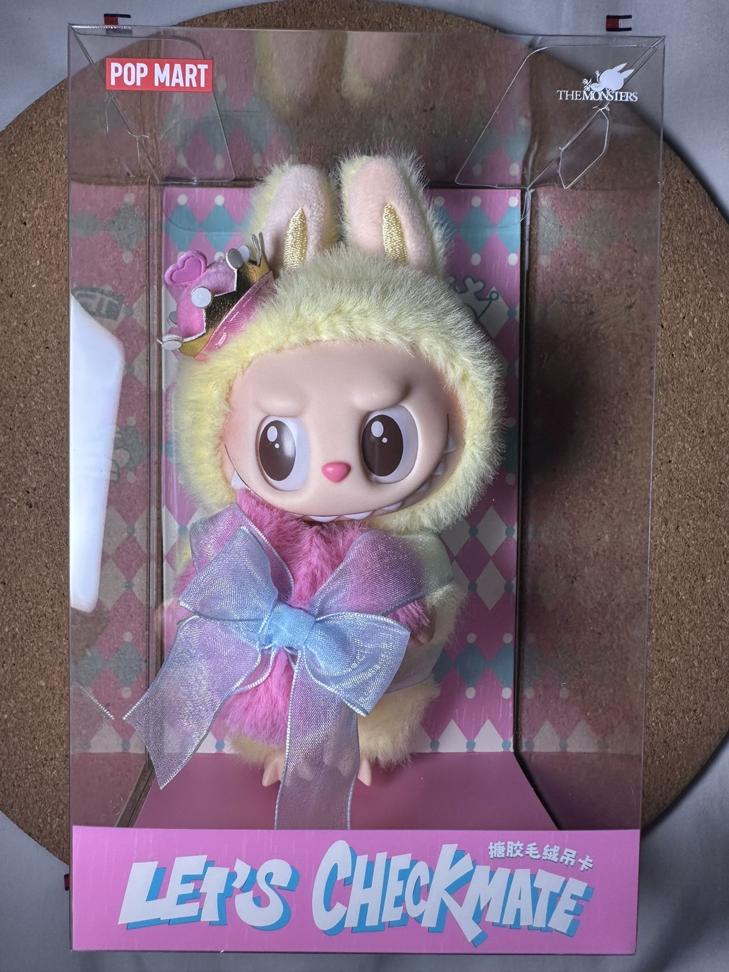 POP MART THE MONSTERS Let's Checkmate Series Plush Labubu SEALED - US SELLER
