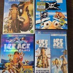 Ice Age Movie Bundle-5 Films DVD/Blu-ray 