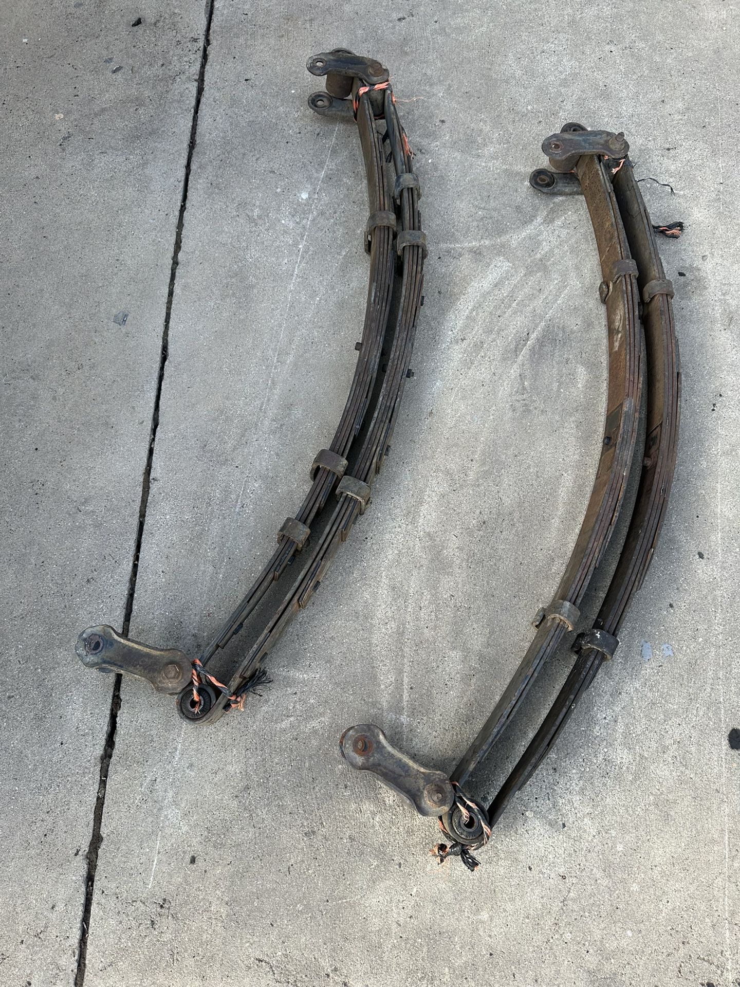 Jeep Wrangler YJ Oem Leaf Springs Set Of 4 1987 Through 1995