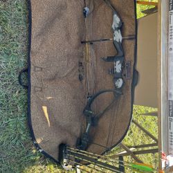 Bow And Arrow With Case