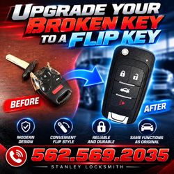 Honda flip key