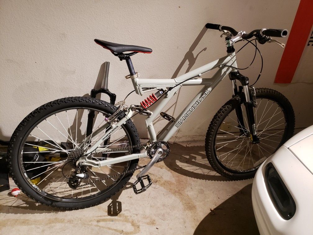 1999 DBR X2 (diamondback racing) full suspension mtb