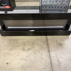71 Inch Black Electric Tv Stand 