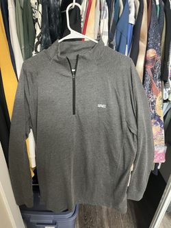 Grey Quarterzip