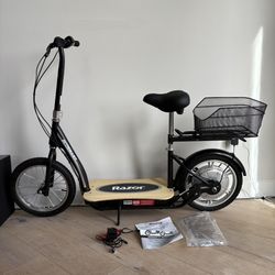 Electric Razor Scooter Ecosmart HD Hub Metro Seated Scooter New 