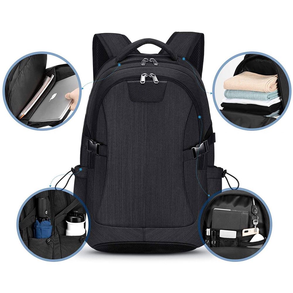 New $15 Laptop Backpack for 17” Computer Notebook Business School Bag Waterproof Cover (30L)