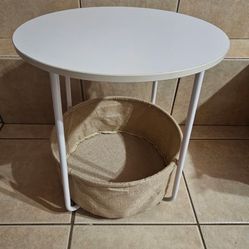 Round Storage Table