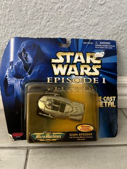 Star Wars Episode I Die-Cast Metal Gian Speeder