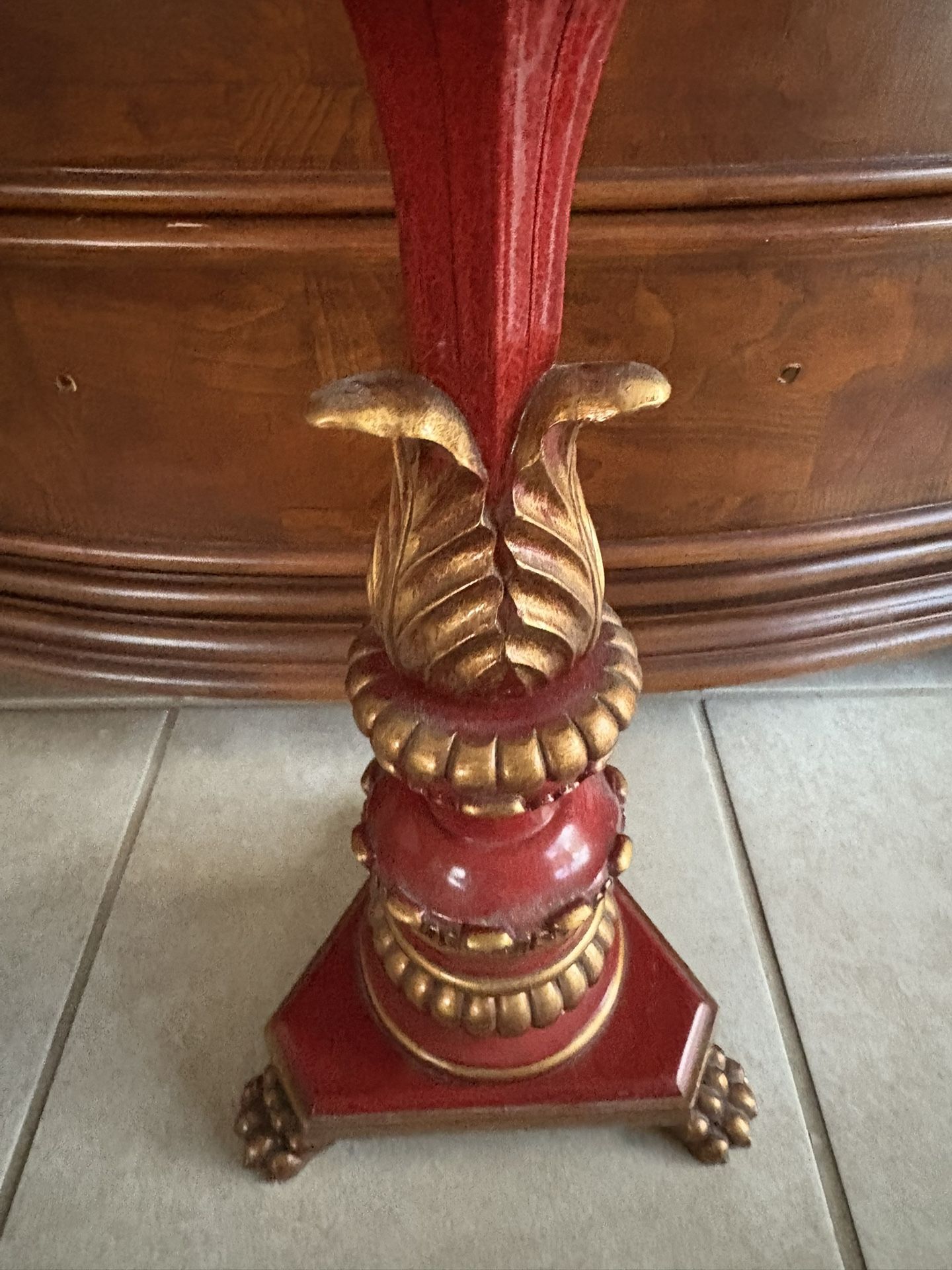 Candle Holder~20” Tall Plus Candle