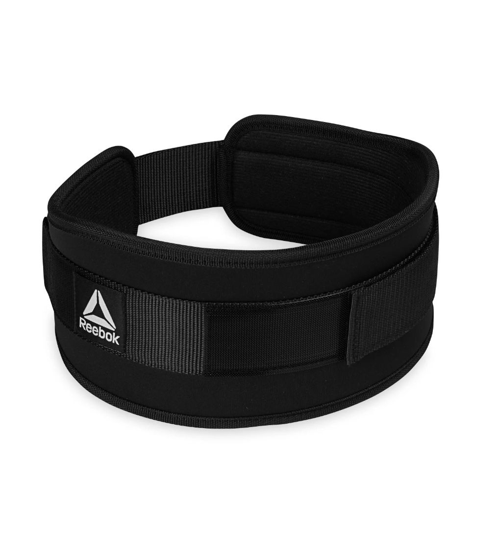 🔥NEW🔥 Reebok Delta Performance Weightlifting Belt S/M - Black