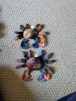 Beanie Baby Crabs