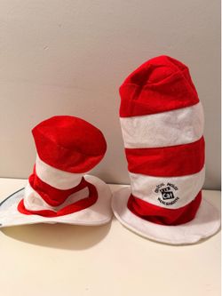 2 Cat in the Hat Costume Hats
