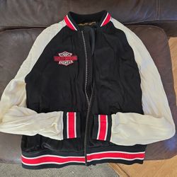 Varsity Style Harley Davidson Jacket