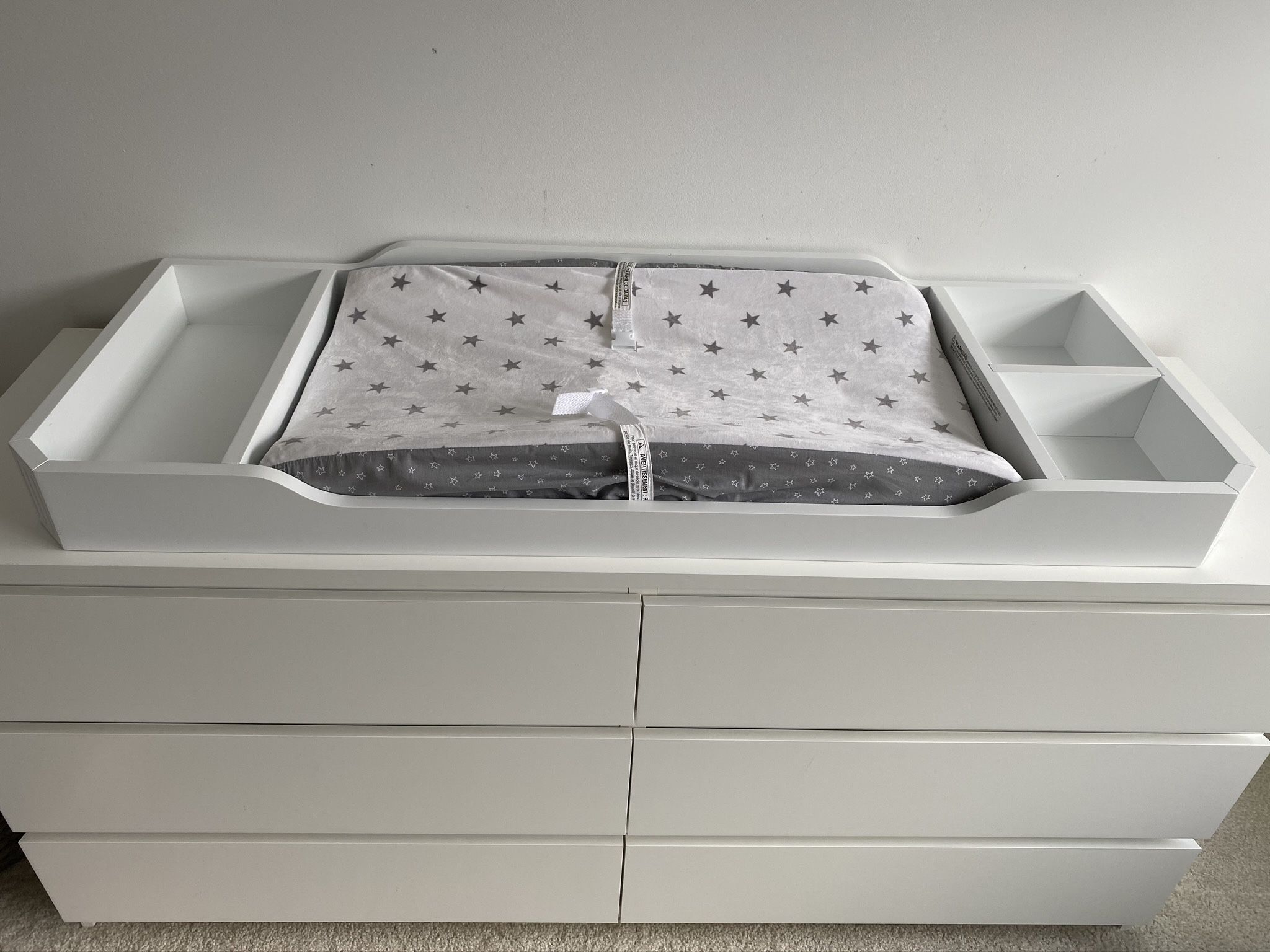 Changing Table Topper and Changing Pad