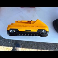 Pair Of Dewalt 4.0 Batteries