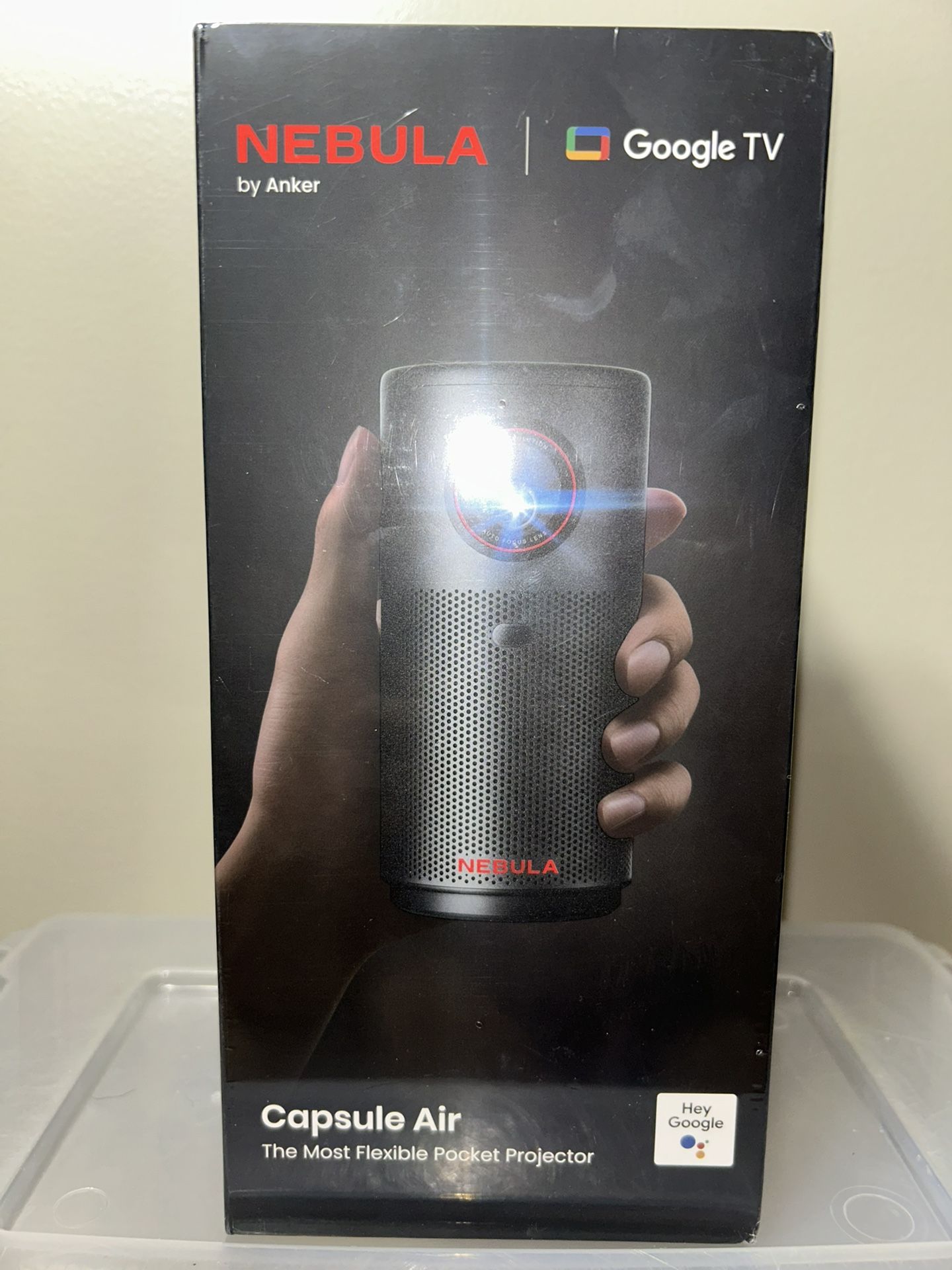Nebula Capsule Air Pocket Projector | Google TV