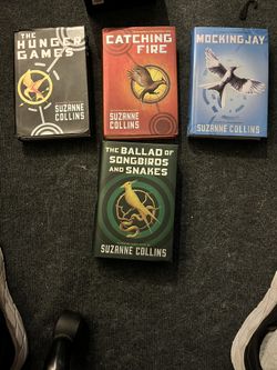 The Hunger Games Books Hardcovers 1-4