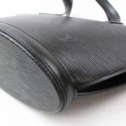 Louis Vuitton Saint Jacques M52272 Epi Leather Tote Handbag Black
