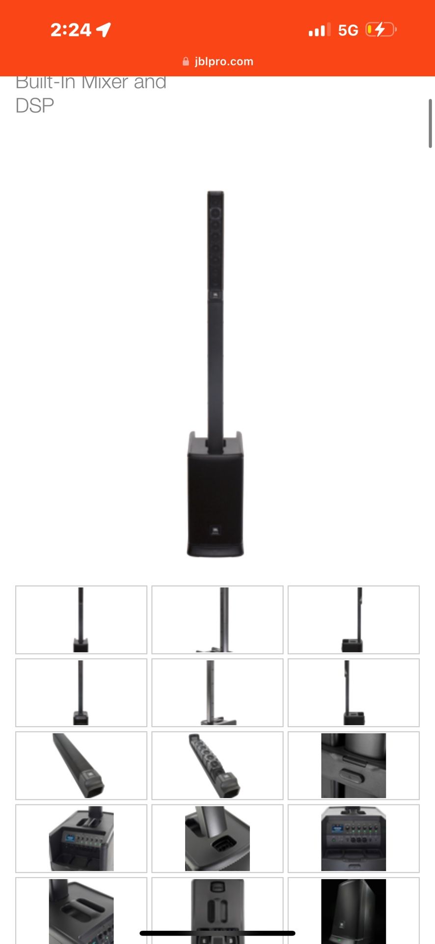 JBL EON MRK2 Portable PA System