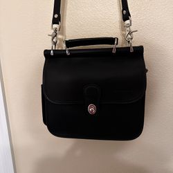 Coach Vintage Black/Nickel Willis Shoulder Bag