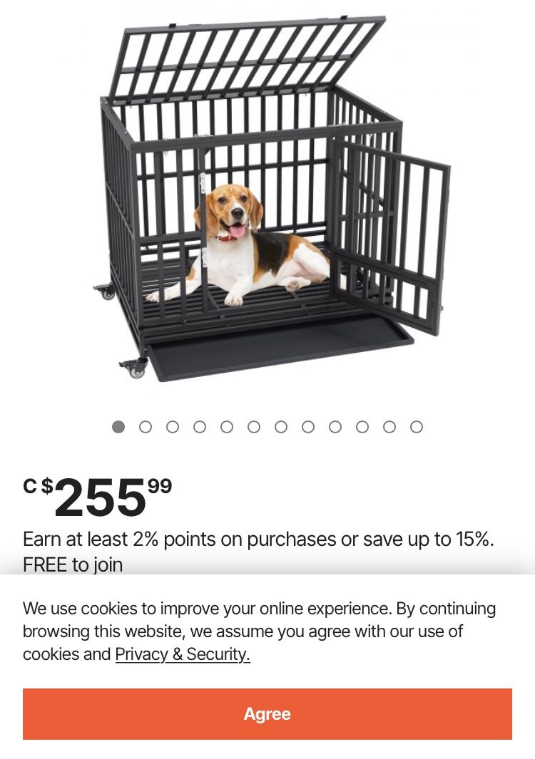 vevor heavy duty dog crate