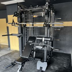 ‼️✅FREE DELIVERY/INSTALL 🚚🛠️ ULTIMATE Smith Machine 400🔥