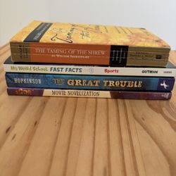 Multiple Books- Priced $4 Each