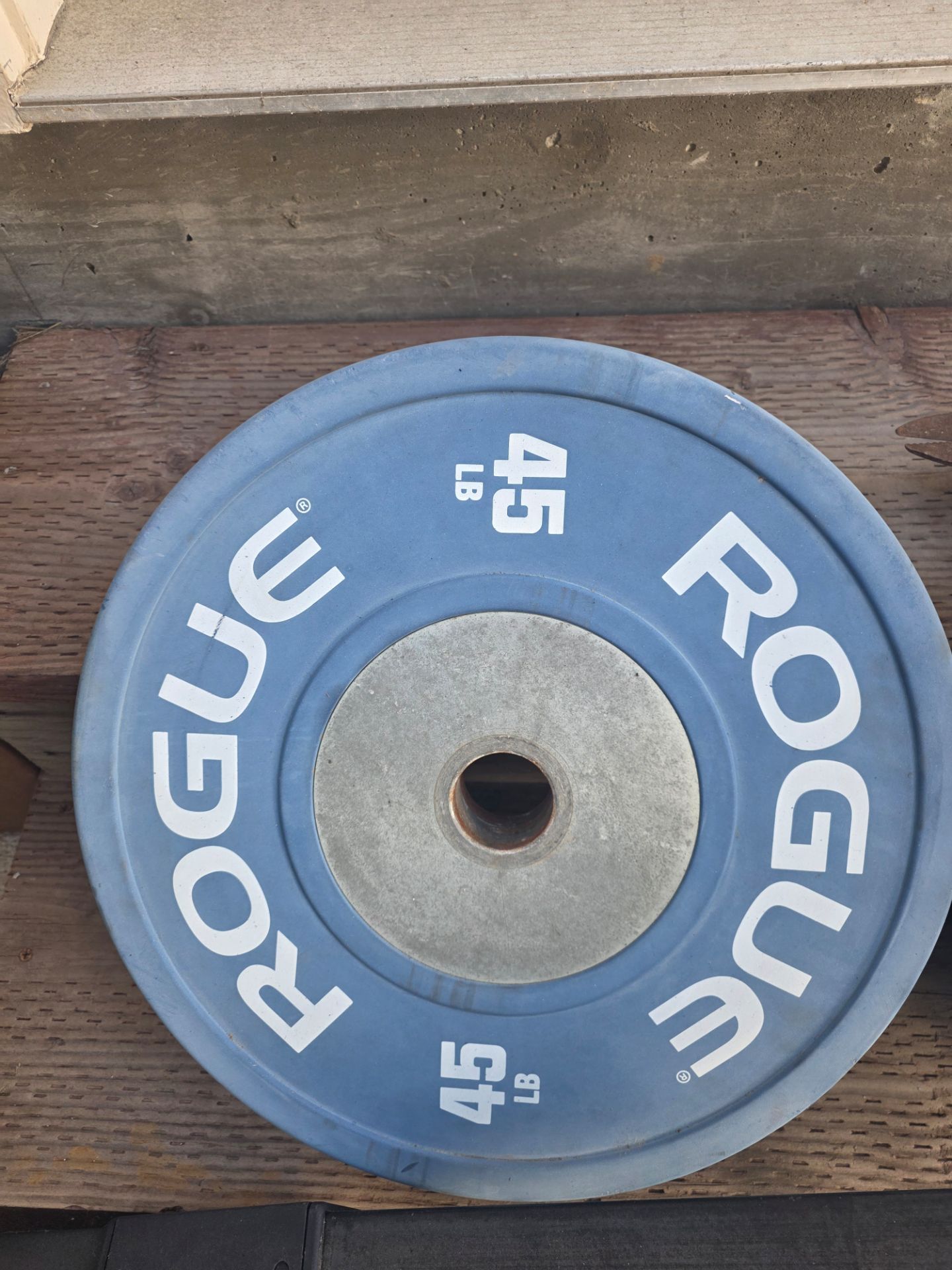 45 lb Rogue weights Olympic 2 ea