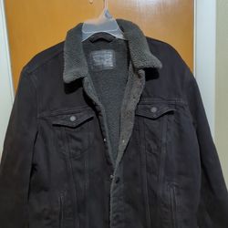 2XL Levi's Black Jean Jacket ,$35.00
