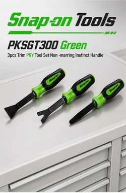 Snap-on PKSGT300 3pc Trim Pry Tool Set Green