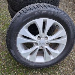 ⭐ Studded Snow Tires & Wheels – Fits 2014 Kia Soul Exclaim (and other Soul years) ⭐