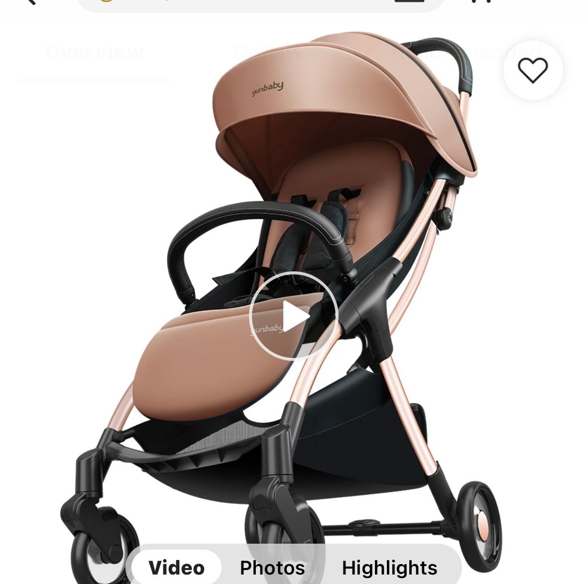 strollers baby for 0-12M newborn baby * Standard Strollers: Suitable for newborns, these strollers offer a flat recline position and are often more a