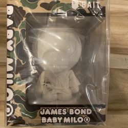 Bape A Bathing Ape Baby Milo Artists Collection - James Bond 8” Figure