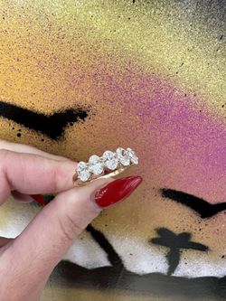 14k LAB DIAMOND RING