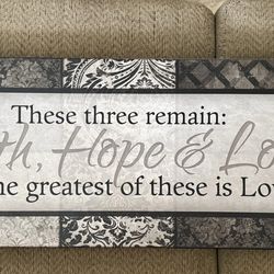 Canvas Home Decor Frame