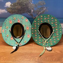 Straw Sun Hats (One Size Fits Most)