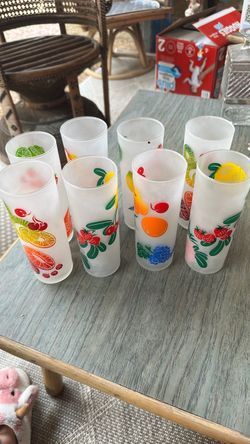 Vintage glassware