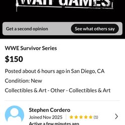 Wwe Survivor Series Tickets 