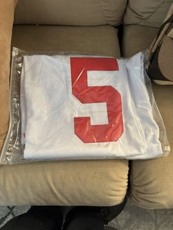White Lance Jersey Size 4x