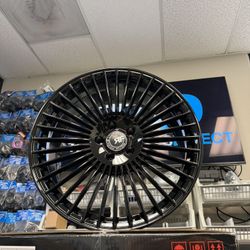20” Road Force RF35 GLOSS BLACK 20X8.5 +35 5x114.3 / 5x4.5 Roadforce Wheels