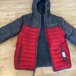 Boys Winter/rain Jacket, Puffer, Fleece 