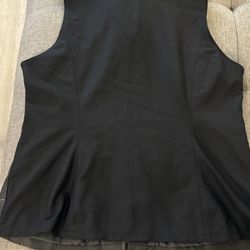 women’s leather vest